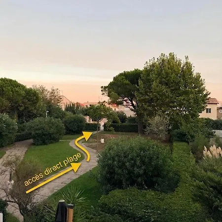 Appartement Carnon 4 Personnes Avec Acces Direct & Terrasse